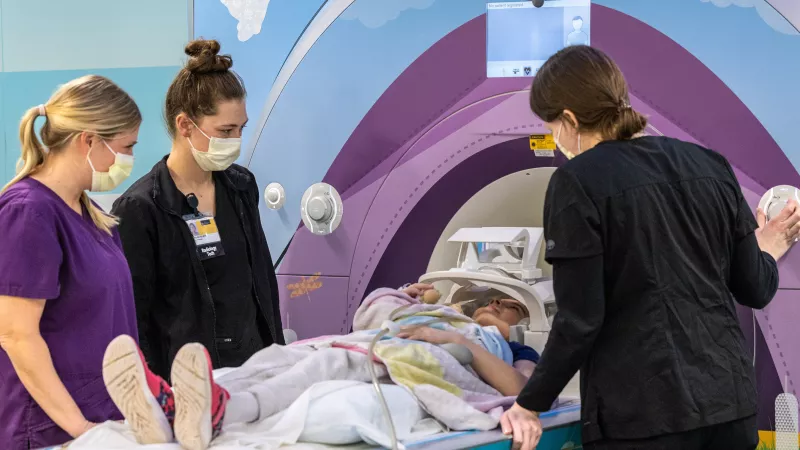 Pediatric MRI Stead Family Children's Hospital